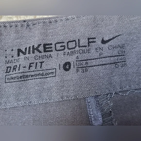 Nike Gray Performance Skorts with Built-in Shorts - Size 4 - Picture 3 of 5